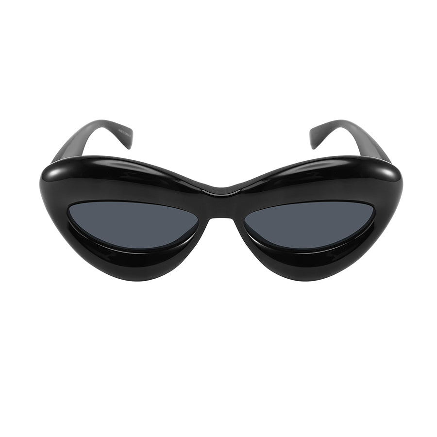 FASHION PLASTIC LADIES WHOLESALE SUNGLASSES 34294-FLSD