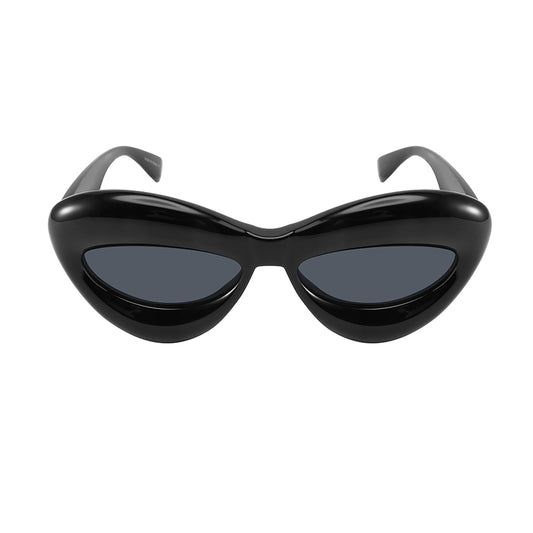 FASHION PLASTIC LADIES WHOLESALE SUNGLASSES 34294-FLSD