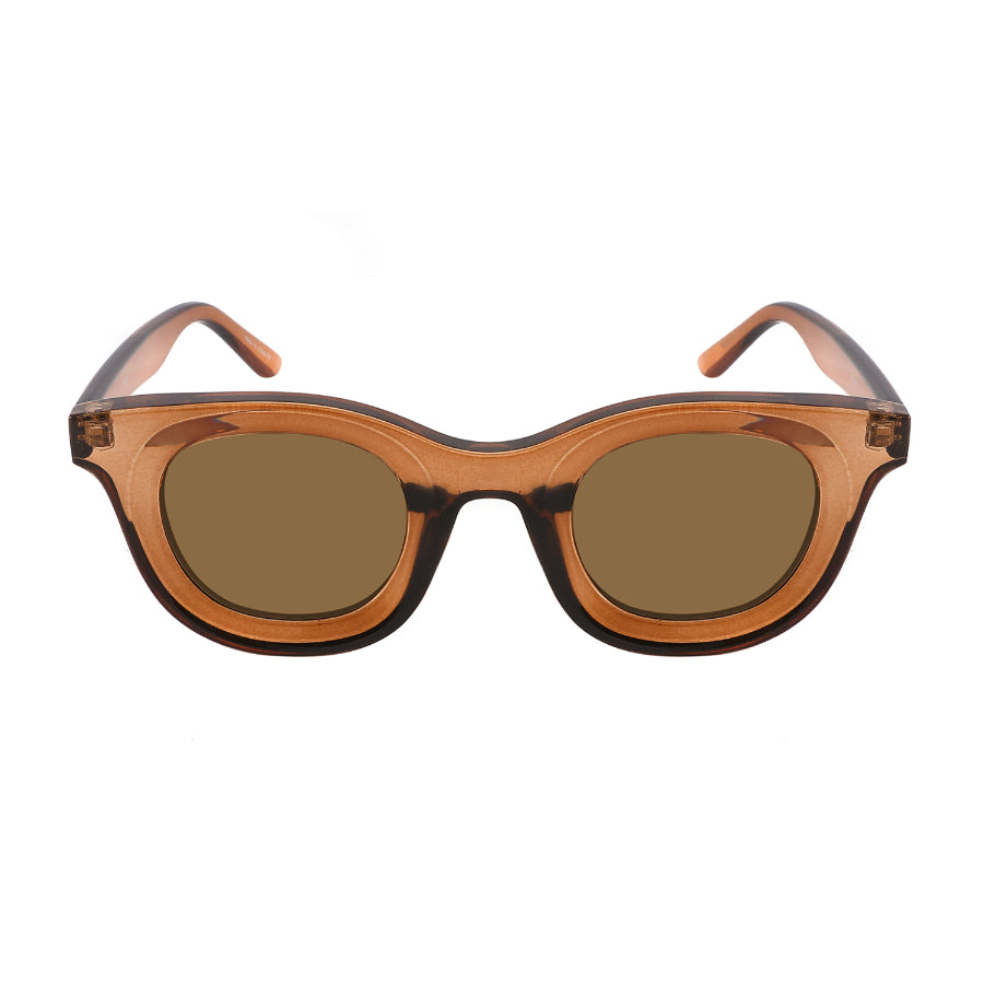 ROUND FASHION WOMEN SUNGLASSES WHOLESALE 34299-FLSD