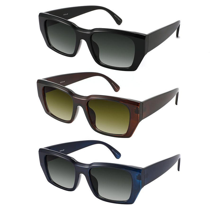 SQUARE LADIES SUNGLASS 34316-AP