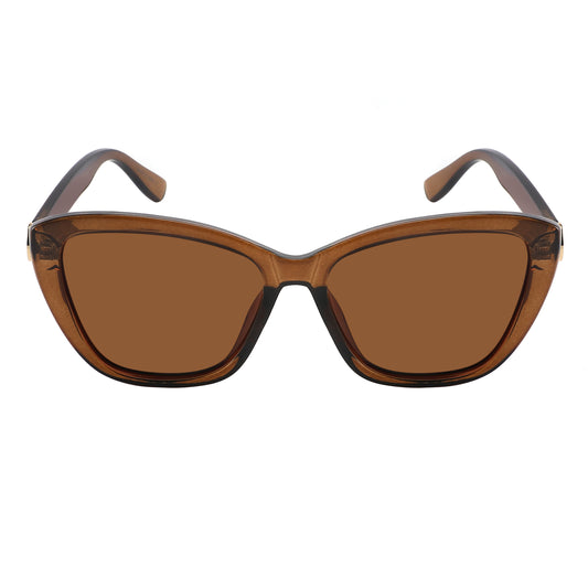 FASHION LADIES CAT EYE POLARIZED SUNGLASSES 34318-FLP