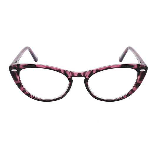 ANTI-BLUE LIGHT CAT EYE READING GLASSES WHOLESALE 39416S-AB