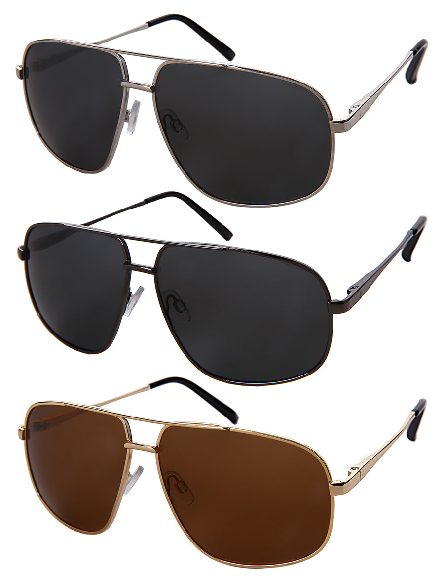 POLARIZED SQUARE MEN WHOLESALE SUNGLASSES 5104S-P