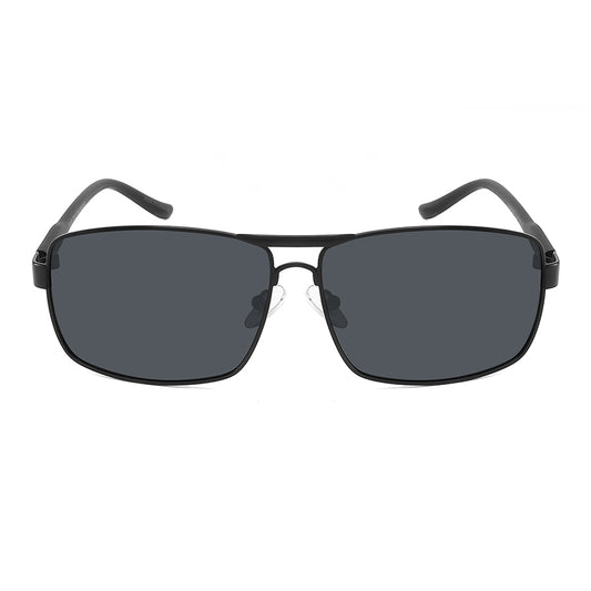 POLARIZED SQUARE AVIATOR MEN SUNGLASSES WHOLESALE-51101-P