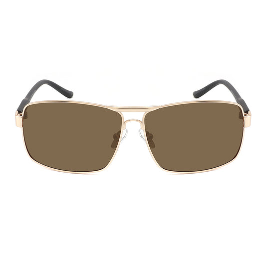 POLARIZED SQUARE AVIATOR MEN SUNGLASSES WHOLESALE-51101-P