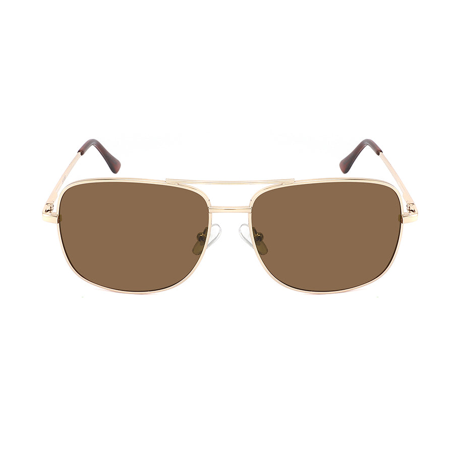 MEN SUPER DARK CLASSIC AVIATOR SQUARE NAVIGATOR 51105S-SD