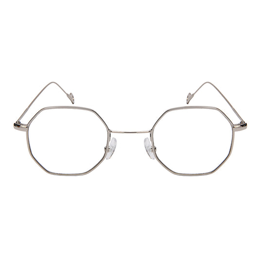 CLEAR LENS GEOMETRIC SHADE UNISEX BULK WHOLESALE 5112-FLCL