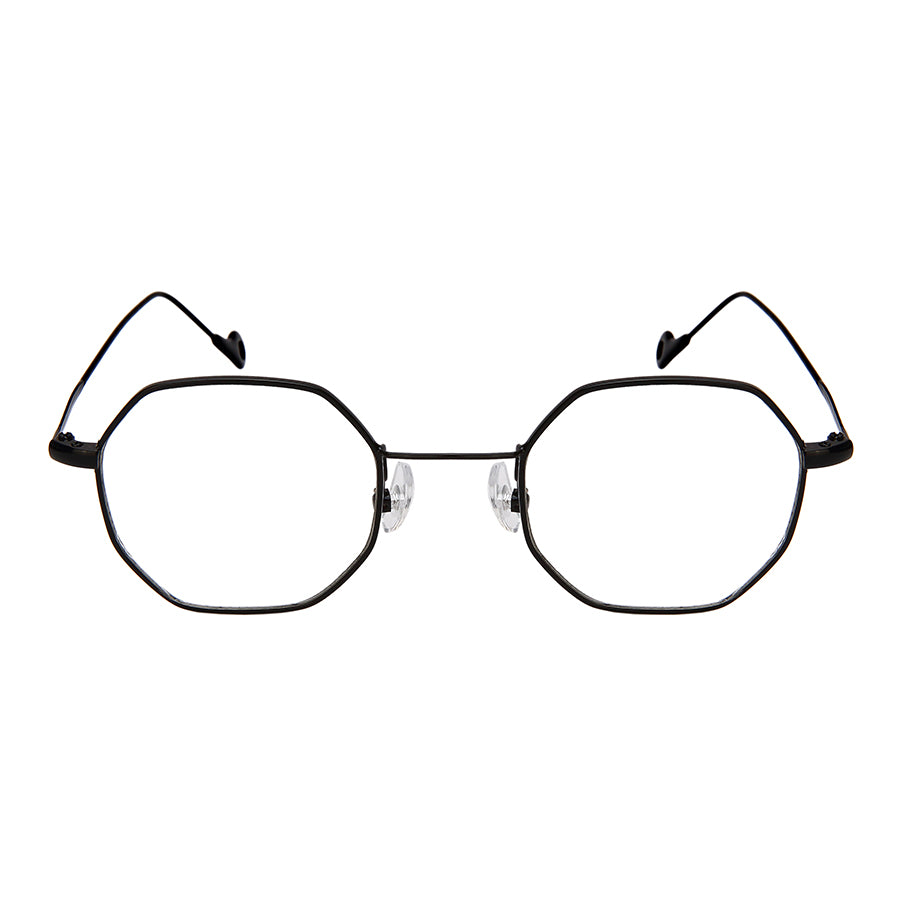 CLEAR LENS GEOMETRIC SHADE UNISEX BULK WHOLESALE 5112-FLCL