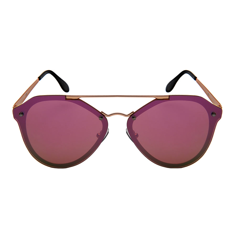 GEOMETRIC STYLE BULK WHOLESALE SUNGLASSES 5120-FLREV