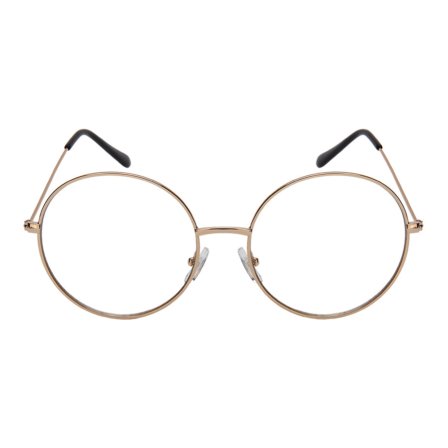 CLEAR LENS ROUND UNISEX GLASSES IN BULK 5121-FLCL