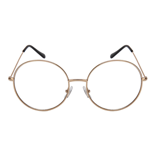 CLEAR LENS ROUND UNISEX GLASSES IN BULK 5121-FLCL