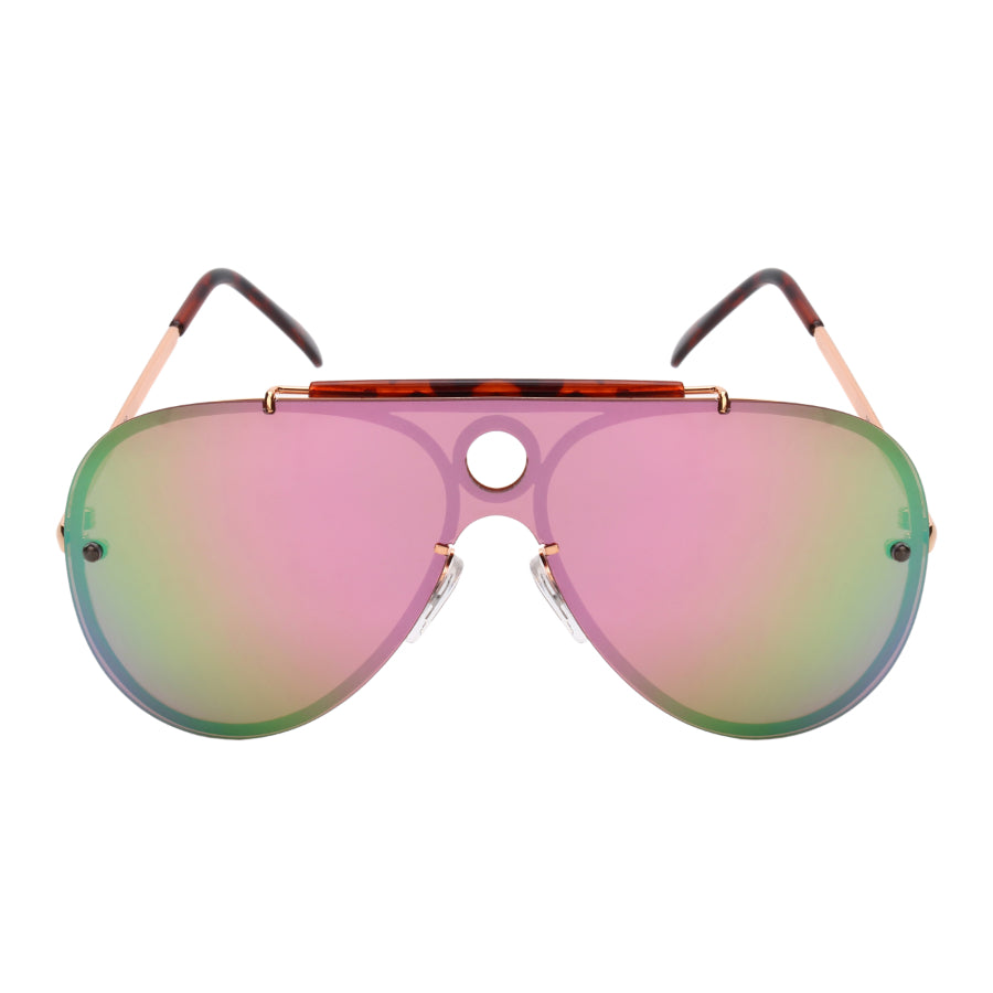 AVIATOR UNISEX BULK WHOLESALE SUNGLASSES 5126-FLREV