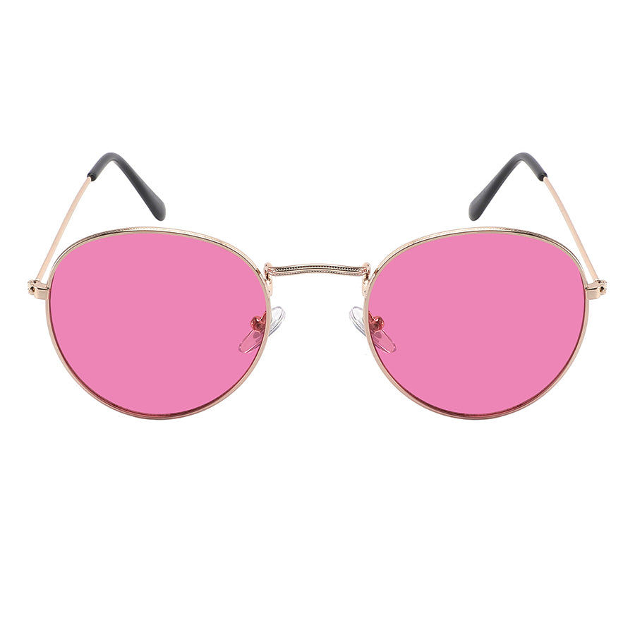 CLASSIC ROUND UNISEX WHOLESALE SUNGLASSES 5146-CR