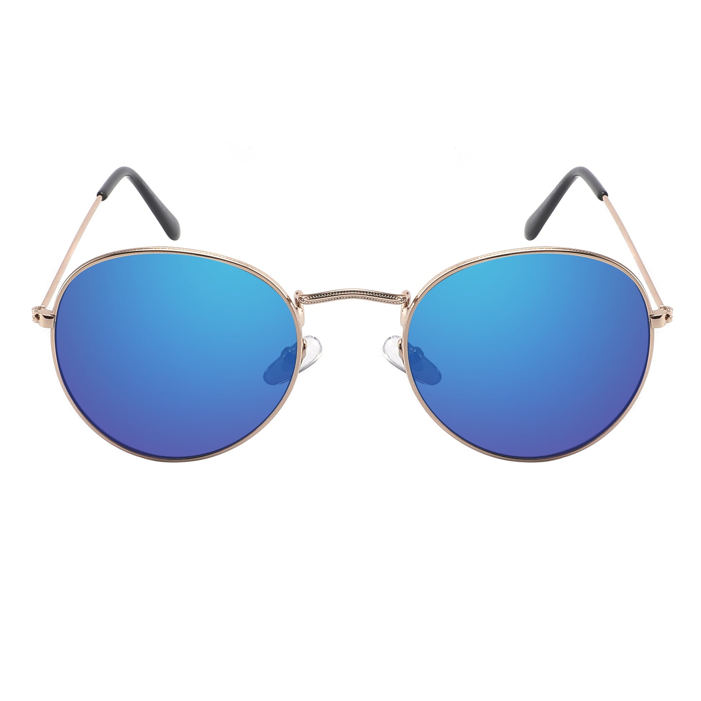 CLASSIC ROUND COLOR MIRROR UNISEX WHOLESALE SUNGLASSES 5146-REV