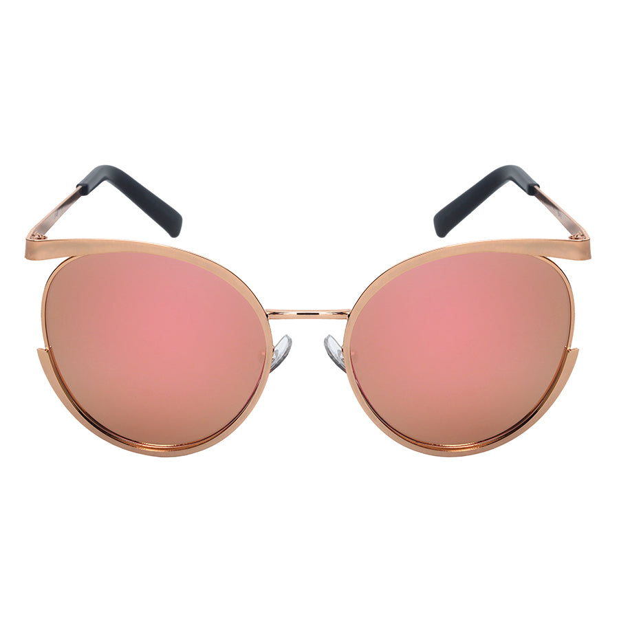 ROUND - OVAL LADIES BULK WHOLESALE SUNGLASSES 5148-FLREV