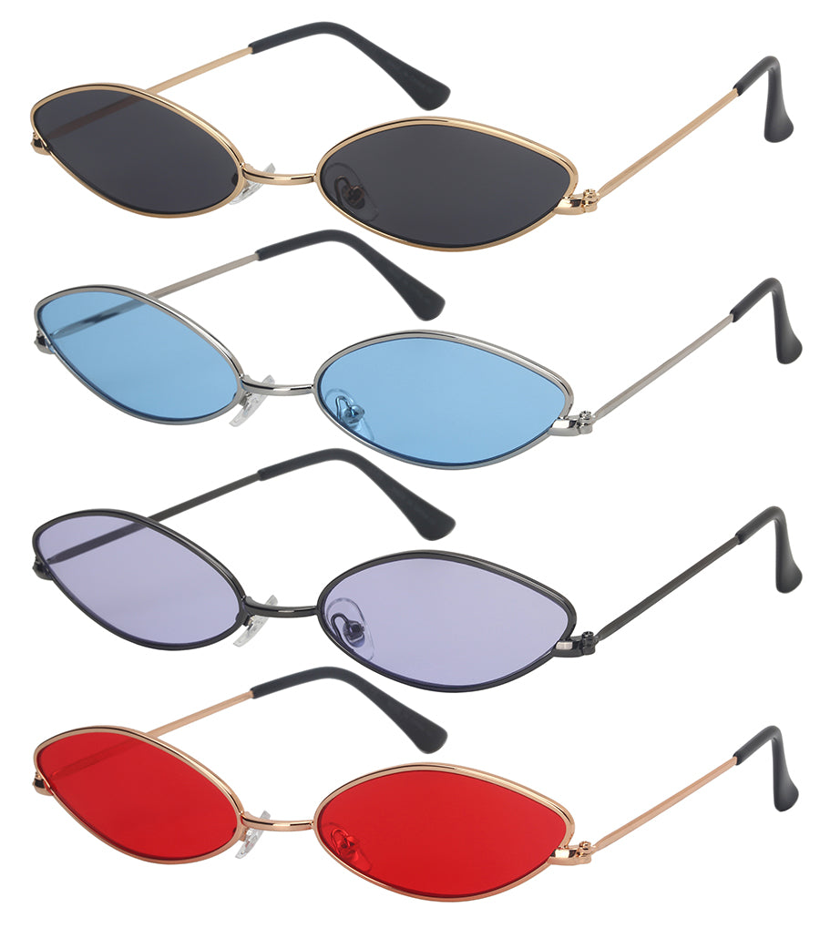 GEOMETRIC STYLE BULK WHOLESALE SUNGLASSES 5149-FLCR