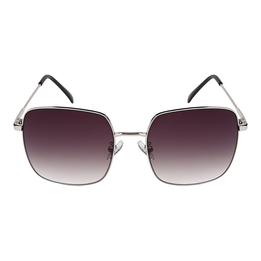 OVERSIZED SQUARE METAL UNISEX SUNGLASSES BULK 5174-FLOCR