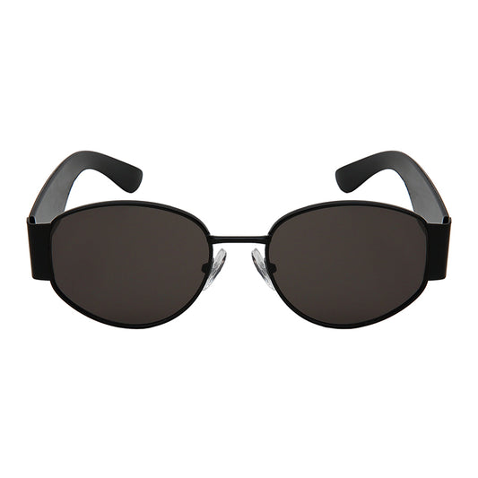 OVAL METAL UNISEX SUNGLASSES WHOLESALE 5176-FLSD
