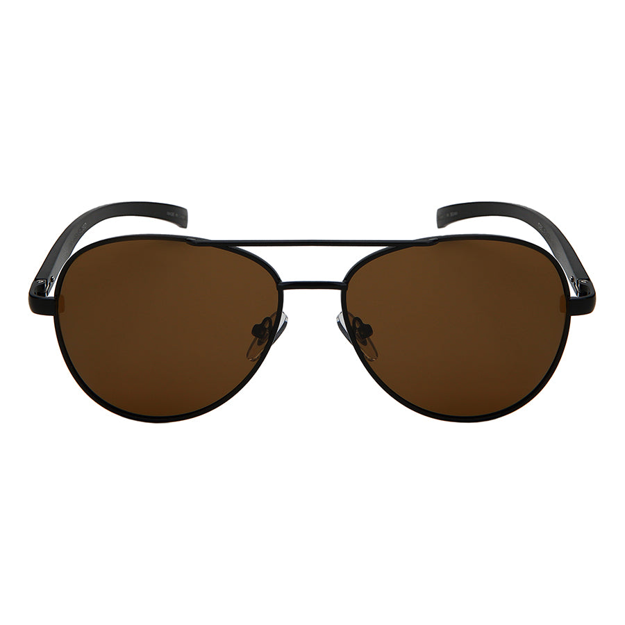 POLARIZED ALUMINUM AVIATOR UNISEX WHOLESALE SUNGLASSES 5189SAL-P