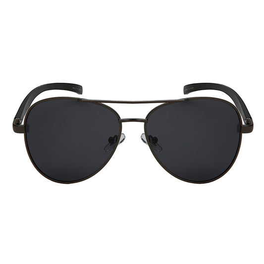 POLARIZED ALUMINUM AVIATOR UNISEX WHOLESALE SUNGLASSES 5189SAL-P
