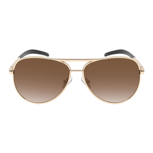 UNISEX SPRING HINGE AVIATOR WHOLESALE SUNGLASSES 5191S-SD