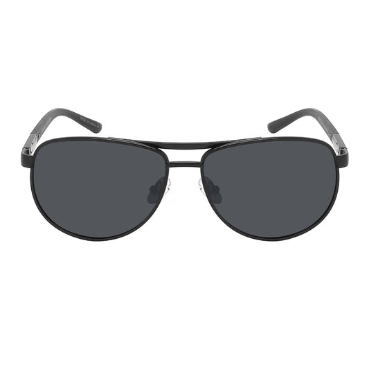 POLARIZED AVIATOR MEN SUNGLASSES WITH SPRING HINGE WHOLESALE 5196S-P