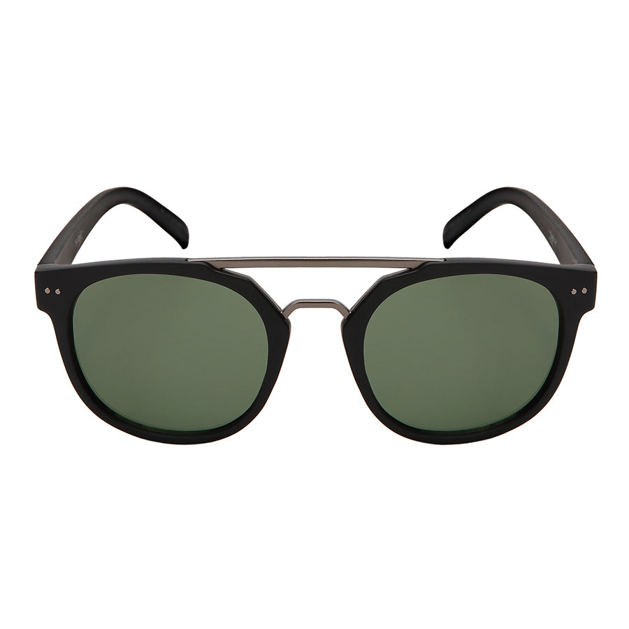 HORN RIMMED DOUBLE BRIDGE UNISEX BULK SUNGLASSES 53110-FLSD