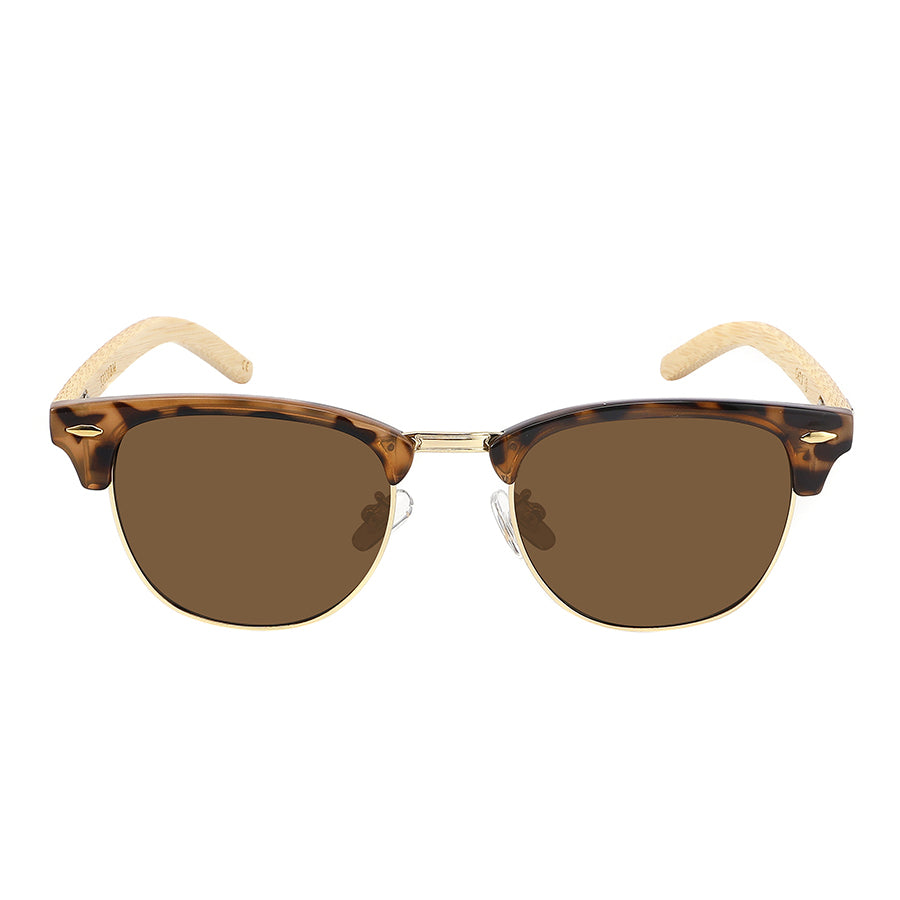SOHO BAMBOO UNISEX SUNGLASSES BULK 53120BM-SD