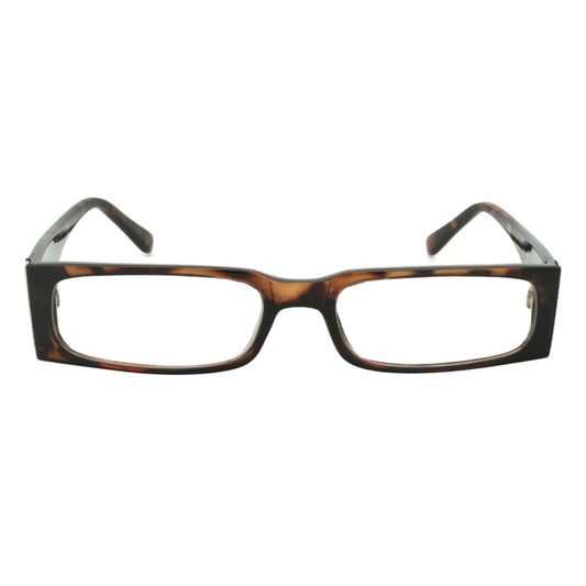 RECTANGULAR PLASTIC UNISEX READING GLASSES WHOLESALE 540181TT