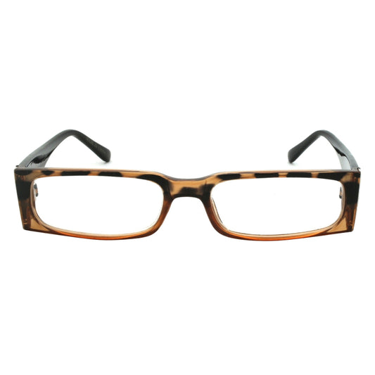 RECTANGULAR PLASTIC UNISEX READING GLASSES WHOLESALE 540181TT