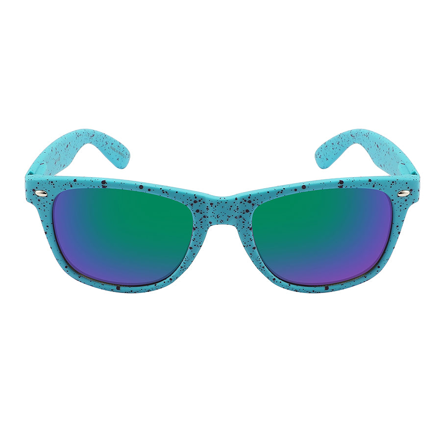 HORNED RIM UNISEX BULK WHOLESALE SUNGLASSES 5401ASPD-REV