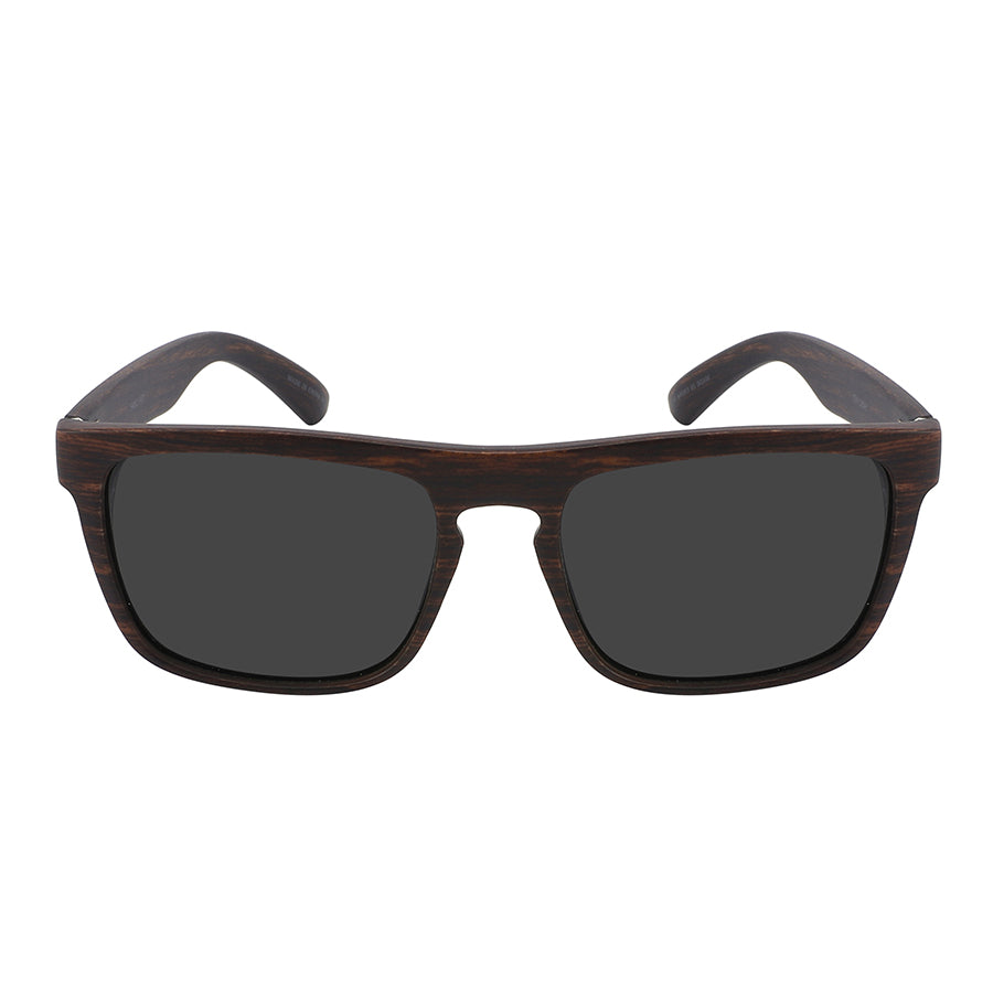 WOOD PRINT CLASSIC RECTANGULAR UNISEX SUNGLASSES WHOLESALE 540825WD-SD