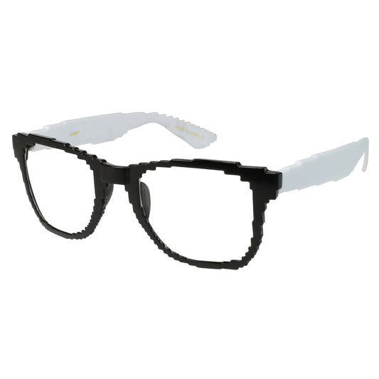 HORNED RIM UNISEX BULK WHOLESALE CLEAR SUNGLASS 540827TT-CL
