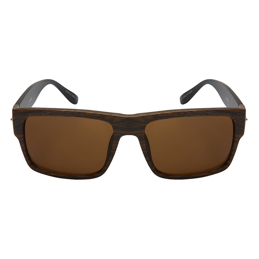 SQUARED FAUX WOOD MEN WHOLESALE SUNGLASSES 540894WD-SD