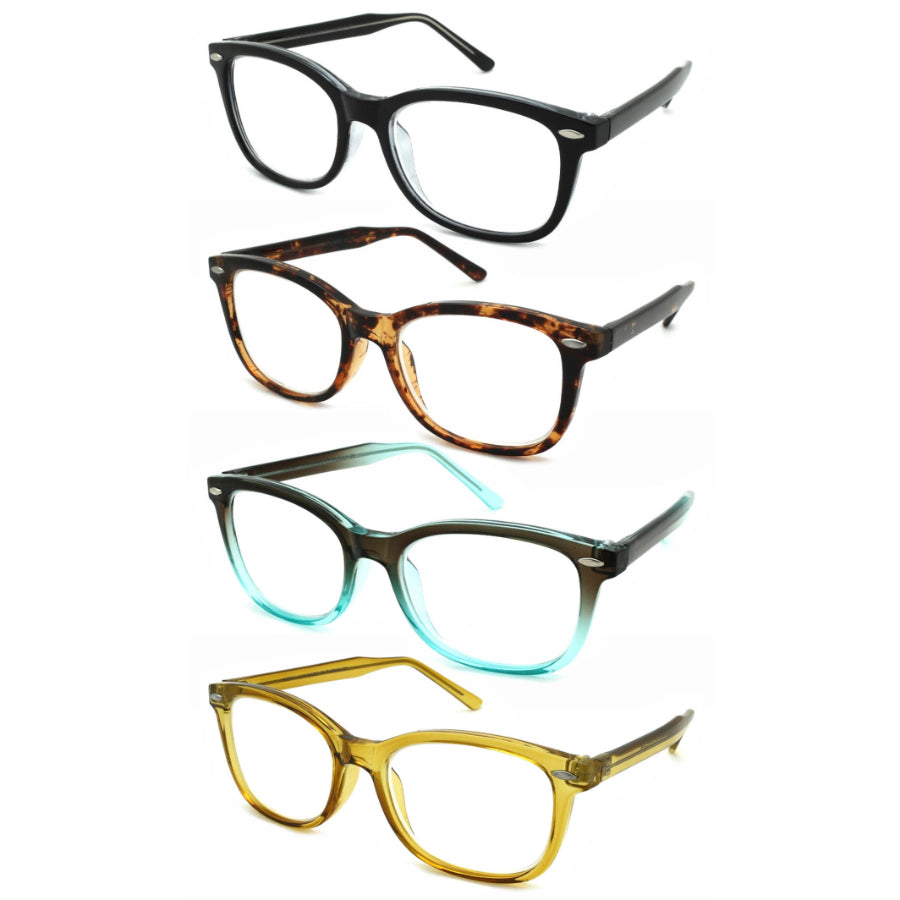 HORN RIMMED UNISEX READING GLASSES IN BULK 540961TT