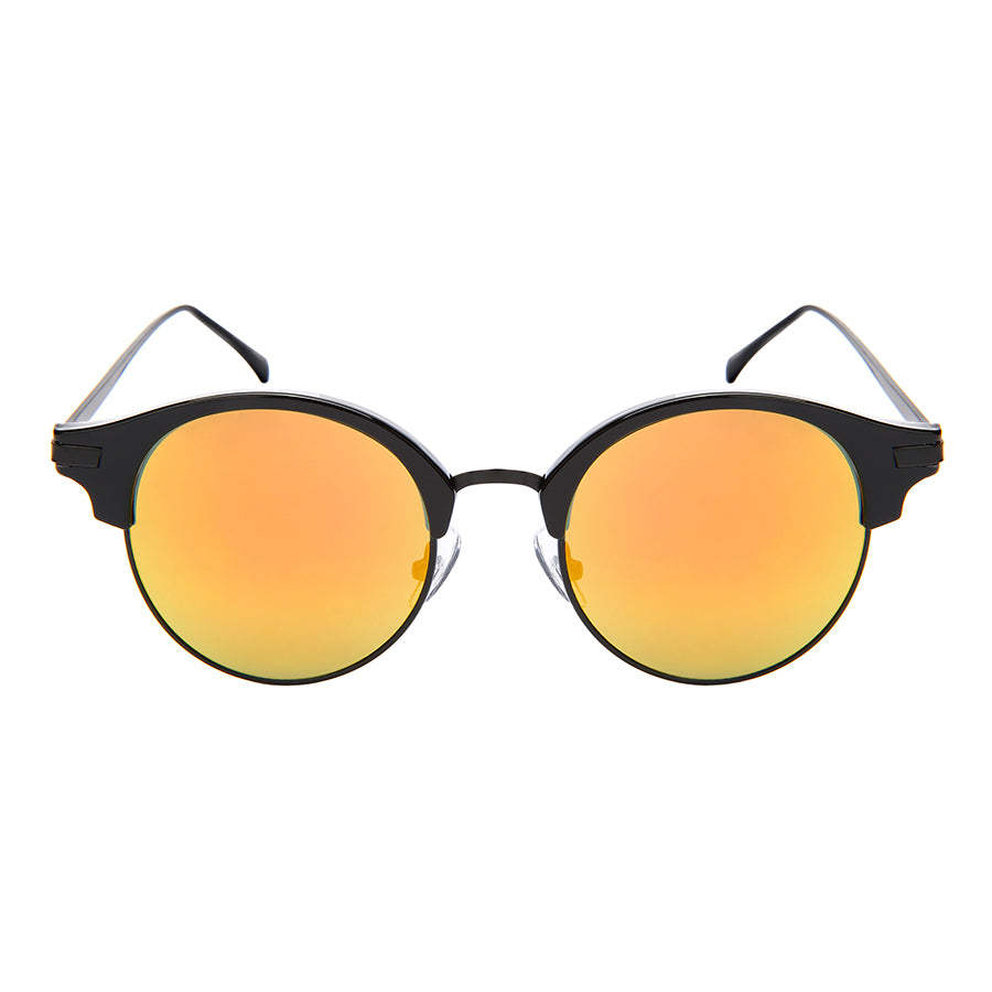 HORNED RIM UNISEX BULK WHOLESALE SUNGLASS 541053-REV