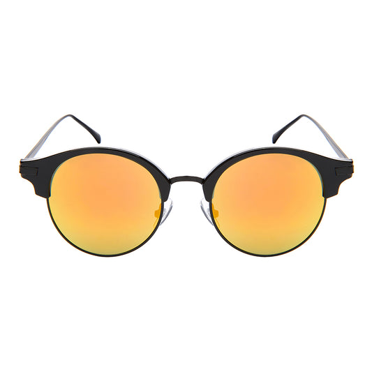 HORNED RIM UNISEX BULK WHOLESALE SUNGLASS 541053-REV