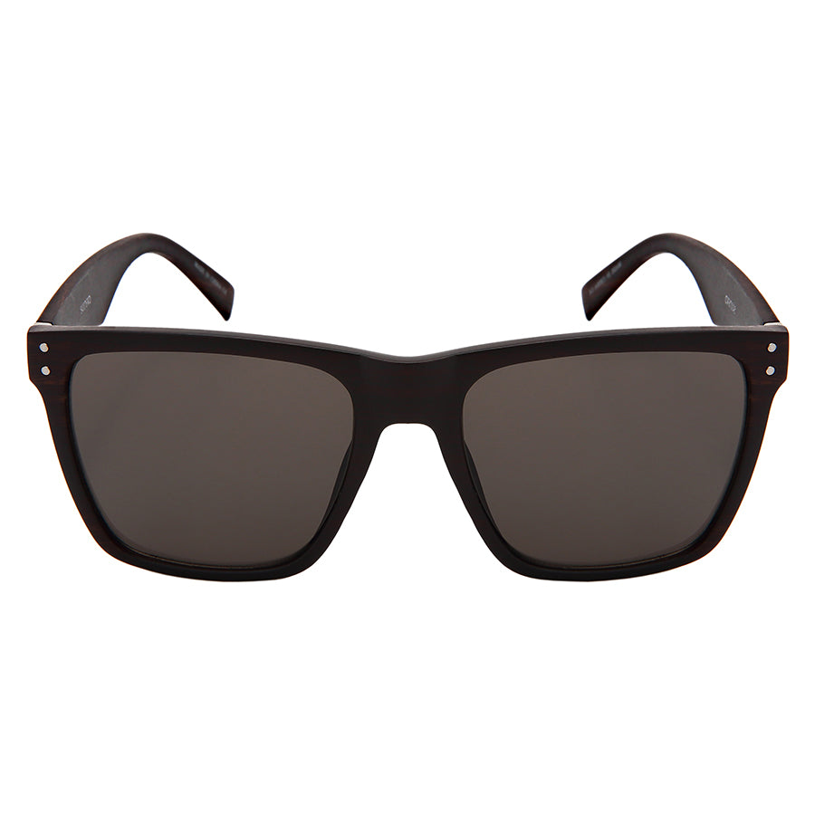 HORN RIMMED FAUX WOOD UNISEX SUNGLASSES WHOLESALE 541076WD-SD