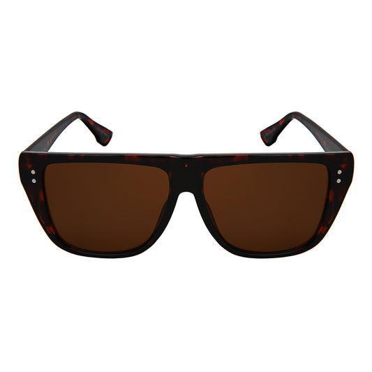 HORNED RIM UNISEX BULK WHOLESALE SUNGLASS 541099-FLSD