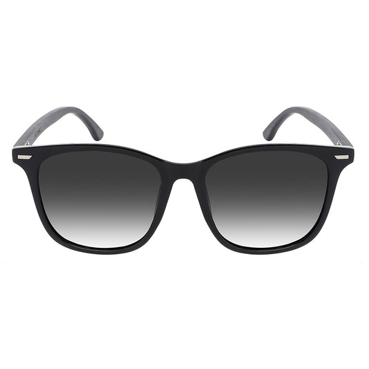 RECTANGULAR BAMBOO UNISEX WHOLESALE SUNGLASSES 541110BM-FLAP
