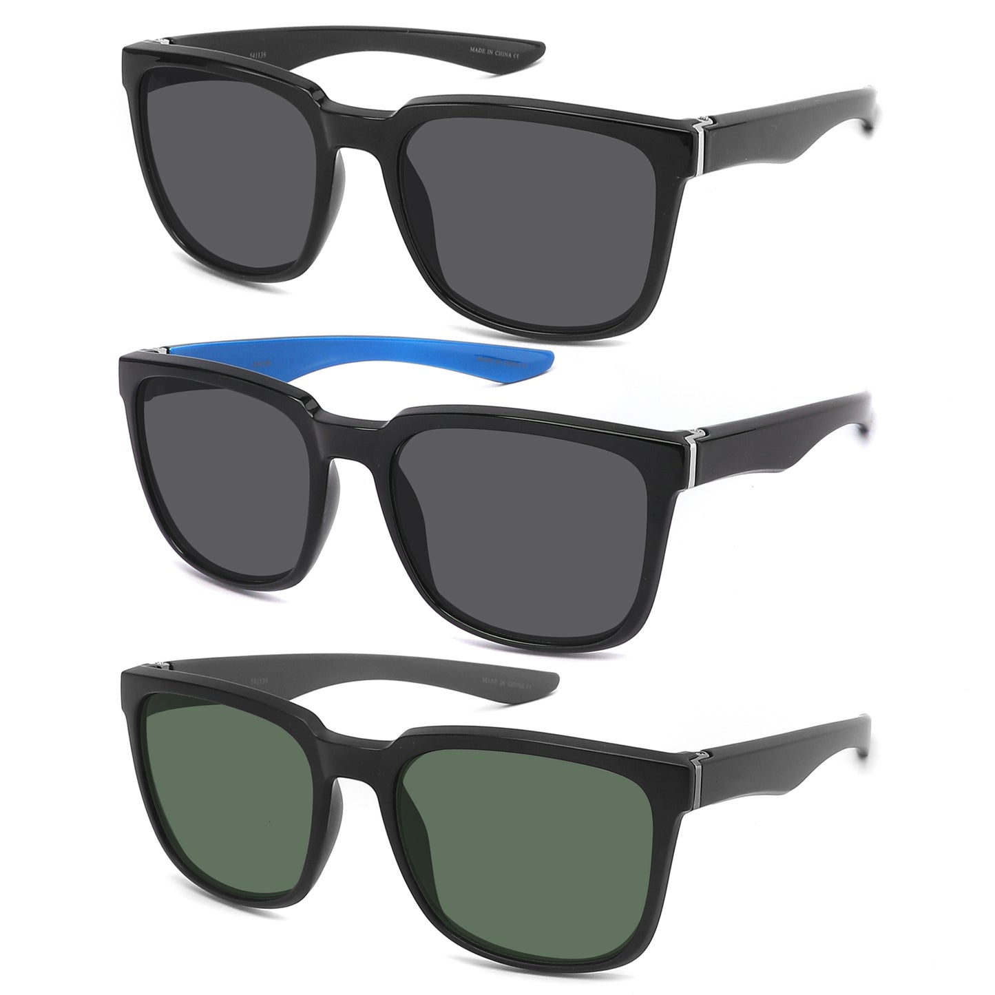 CLASSIC UNISEX SQUARE SUNGLASSES WHOLESALE 541139-SD