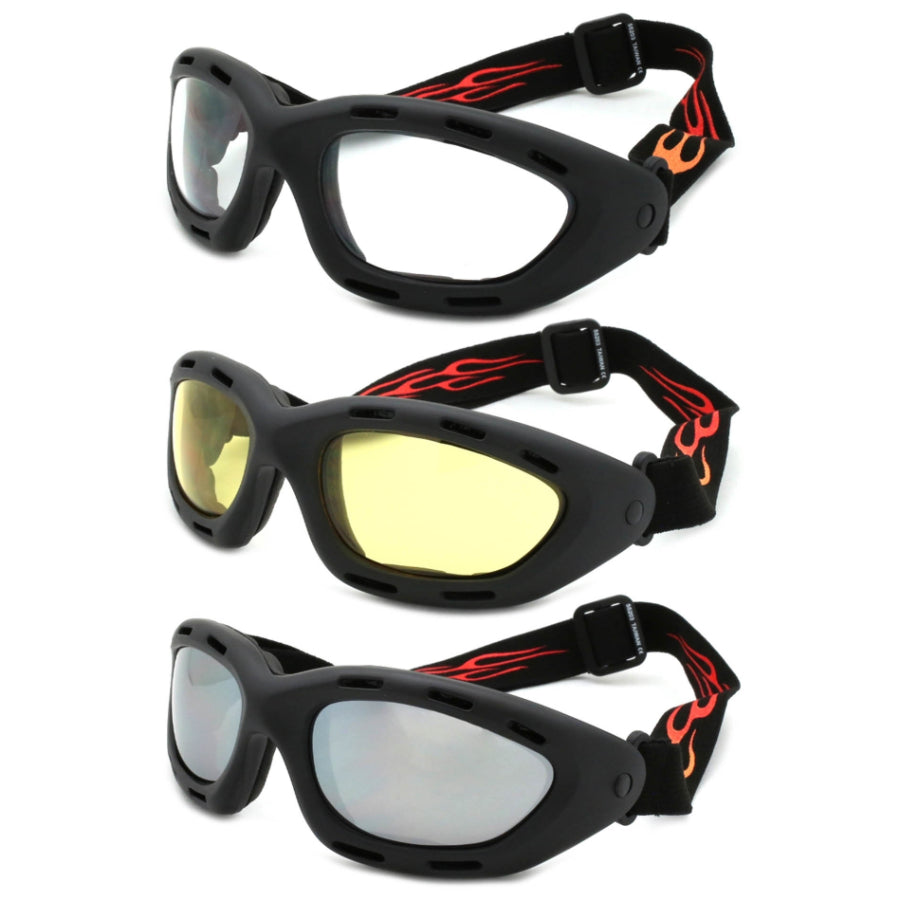 SPORT UNISEX BULK WHOLESALE SUNGLASSES 55203MT/MIX