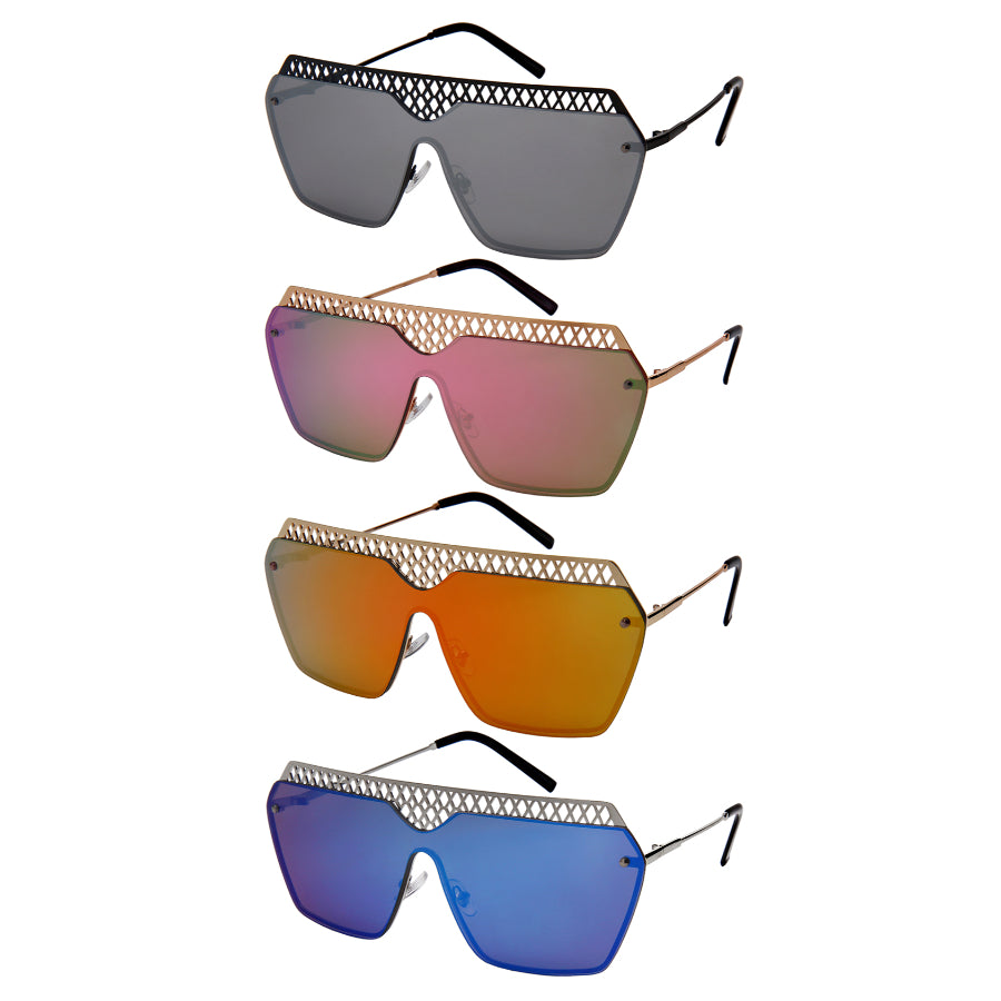 BUTTERFLY UNISEX BULK SUNGLASSES 55689-FLREV