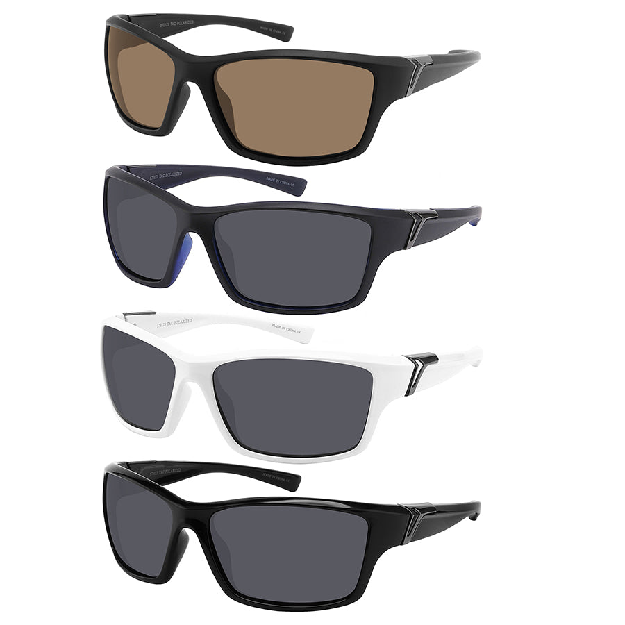 POLARIZED SPORTS WRAP SUNGLASSES WHOLESALE 570123-P