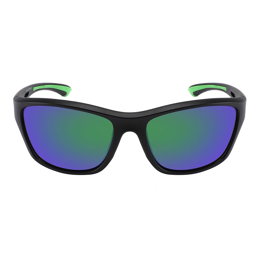 FULL FRAME COLOR MIRROR SPORT WRAP SUNGLASSES WHOLESALE 570133-REV