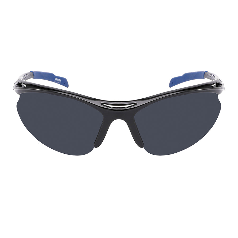 POLARIZED HALF FRAME UNISEX SPORTS SUNGLASSES WHOLESALE 570136-P1