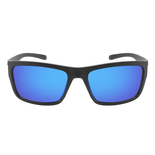 RECTANGULAR COLOR MIRRORED MEN SUNGLASSES WHOLESALE 570141-REV
