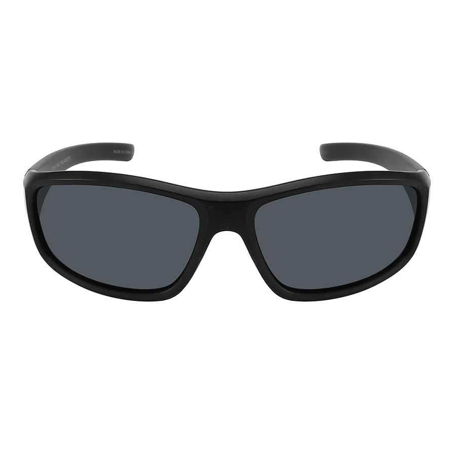 POLARIZED FULL FRAME SPORT WRAP SUNGLASSES WHOLESALE 570143-P