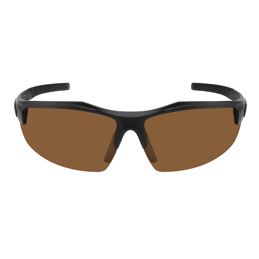 POLARIZED FISHING HALF FRAME SPORT WRAP WHOLESALE SUNGLASSES 570146/P1