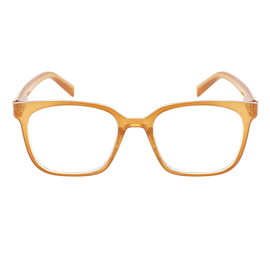 ANTI BLUE LIGHT SQUARE UNISEX CLEAR LENS GLASSES WHOLESALE 59411S-AB